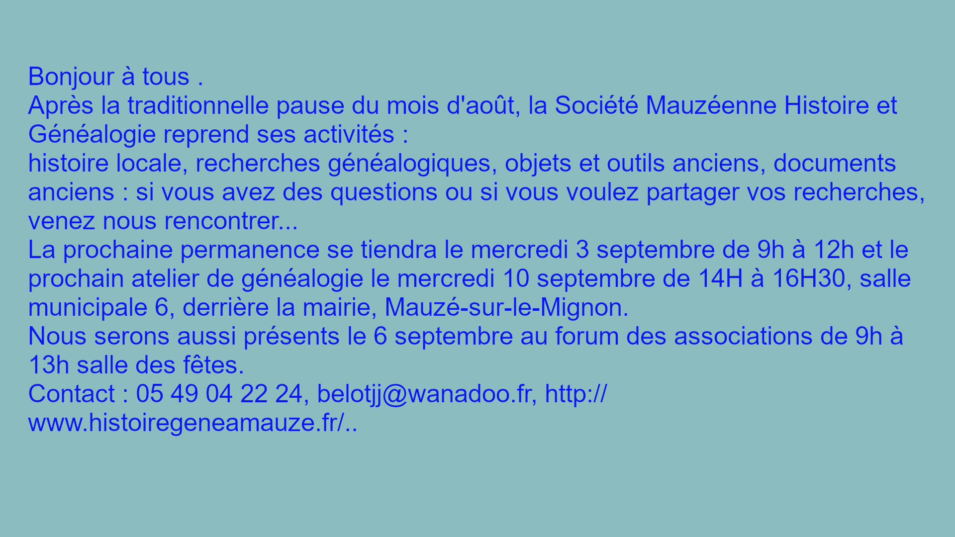 Rentrée